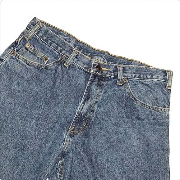 RK Brand Mens Size 34x32 Straight Leg Jeans Mid-rise Casual Cowboycore Gorpcore - Picture 6 of 8